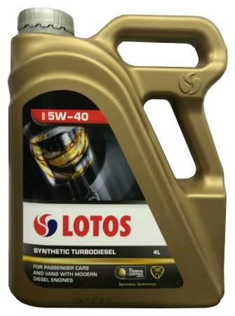 LOTOS SYNTHETIC TURBODIESEL 5W-40 4 л